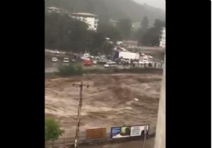 Samsun da Sel, 1 Kişi Öldü,4 Kişi Kayıp